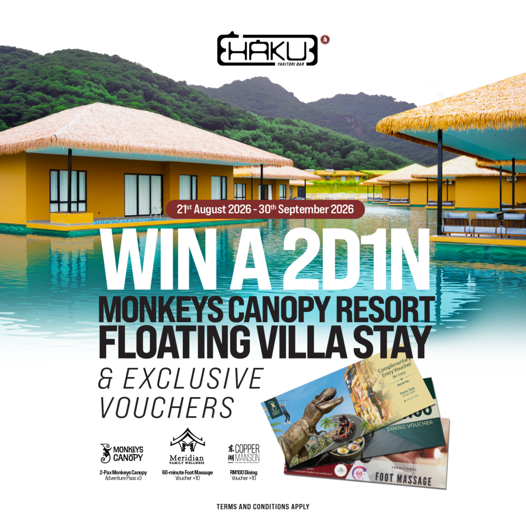 WIN A 2D1N Floating Villa Stay From Haku!